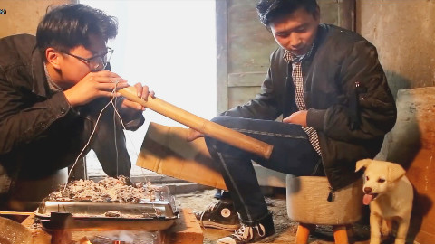 【野居青年】自制一个烤箱,做一份巧克力板栗月饼,祝大家中秋快乐